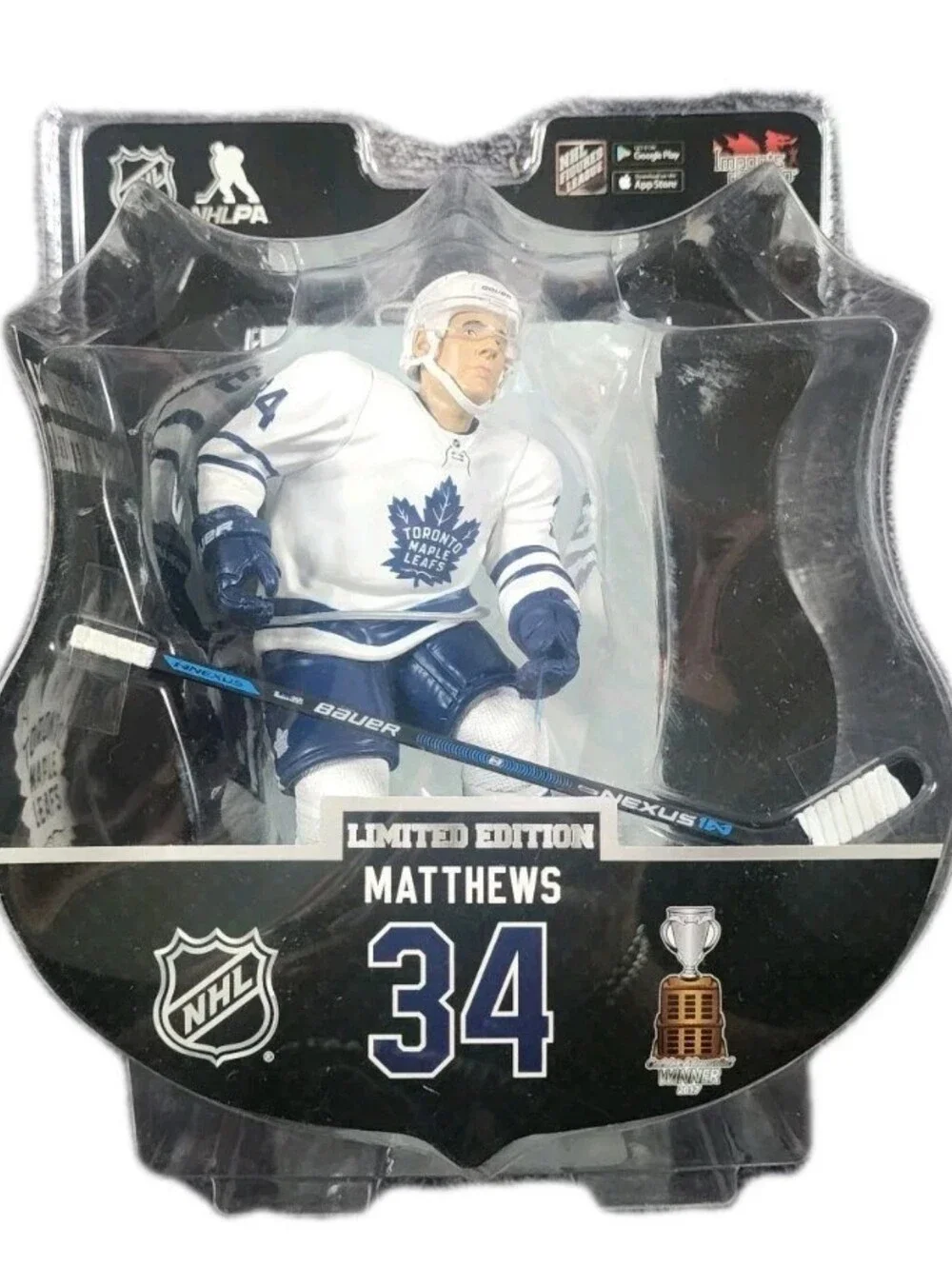 NHL Auston Matthews Toronto Maple Leafs 2017 Calder Trophy Winner 6